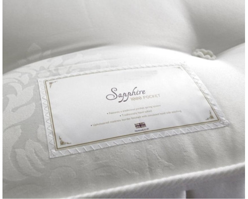 Sapphire 1000 Pocket Sprung Mattress by Beauty Sleep