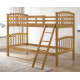 Barbican Oak Hardwood Finished Single Bunk Bed | Bunk Beds (by Interiors2suitu.co.uk)