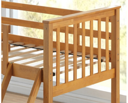 Maxi Beech Finished Hardwood Triple Sleeper Bunk Bed