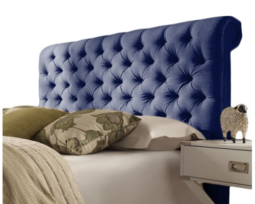 Elwood Classic Chesterfied  Tufted Floor Standing Headboard