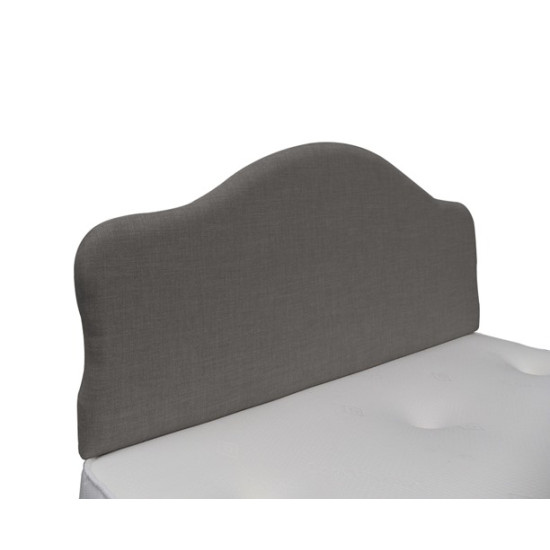 Dallas Modern  Fabric Curved Top and Sides Headboard | Standard Strutted Headboards (by Interiors2suitu.co.uk)