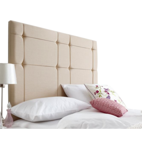 Isabella Hand Tufted Floor Standing Panelled Headboard | Floor Standing Headboards (by Interiors2suitu.co.uk)