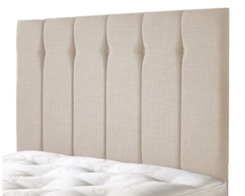 Lacey Vertical Panelled Hand Tufted Floor Standing Headboard