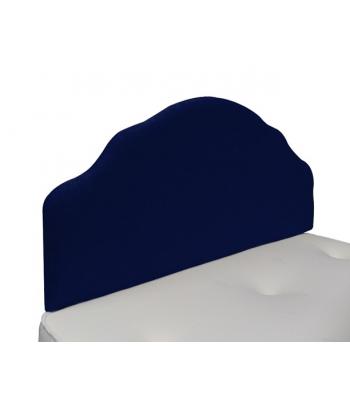 Rio Modern  Fabric Curved Headboard  