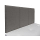 Texas Modern Vertical Panelled Fabric Headboard | Standard Strutted Headboards (by Interiors2suitu.co.uk)