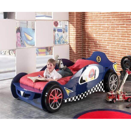 Kids Blue Mclaren Single Racing Car Bed | Kids Beds (by Interiors2suitu.co.uk)