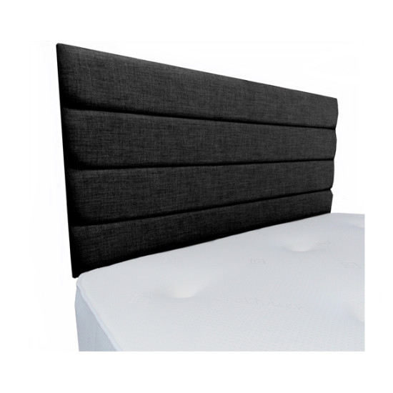 Leah Upholstered Headboard with Horizontal Panels | Standard Strutted Headboards (by Interiors2suitu.co.uk)