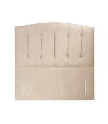 Madrid Hand Tufted Curved Top Floor Standing Headboard in Various Colours