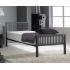 Boston/ Rodger Black Finished Modern Metal Bedstead | Metal Beds (by Interiors2suitu.co.uk)