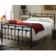 Oxford Black Ornate Metal Bed with Chrome Finials | Metal Beds (by Interiors2suitu.co.uk)