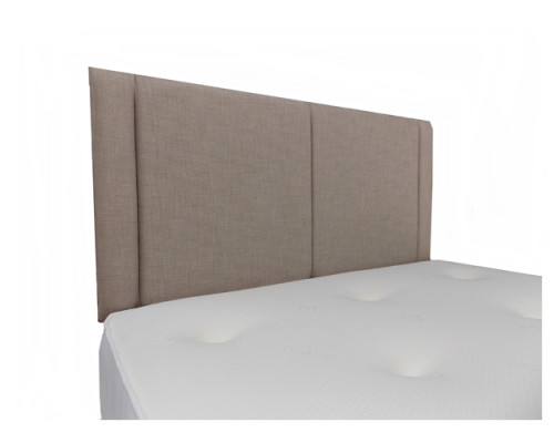 Robyn Modern Minimalistic Vertical Panelled Linen Headboard available in Other Colours