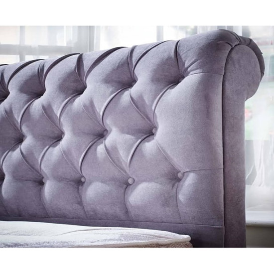 Buckingham Hand Tufted Fabric Chesterfield Bed by Sovereign | Bespoke Beds (by Interiors2suitu.co.uk)