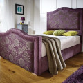 cotswold bespo ke handmade bed frame with chrome studded headboard interiors2suitu.co.uk