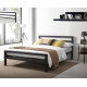 City Block Black Metal Bed Frame by Time Living | Metal Beds (by Interiors2suitu.co.uk)