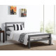 City Block Grey Metal Bed Frame by Time Living | Metal Beds (by Interiors2suitu.co.uk)