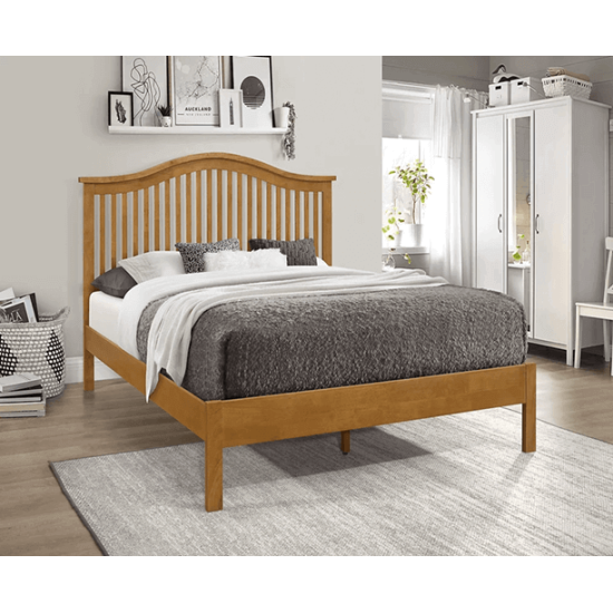 Chester Oak Wooden Bed Frame by Time Living | Wood Beds (by Interiors2suitu.co.uk)