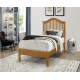 Chester Oak Wooden Bed Frame by Time Living | Wood Beds (by Interiors2suitu.co.uk)